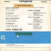 LITA TORELLO / Culpale A La Bossa Nova + 3